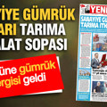 YENİÇAĞ Gazetesi: SANAYİYE GÜMRÜK DUVARI TARIMA İTHALAT SOPASI