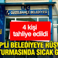 CHP'li belediyeye rüşvet soruşturmasında sıcak gelişme: 4 kişi tahliye edildi