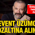 Tiyatro sanatçısı Levent Üzümcü gözaltına alındı