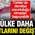 Turizm için vize kurallarını tamamen değiştirdiler: Türkler de başvurabilir