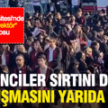 Bilgi Üniversitesi'nde "kayyum rektör" protestosu: Öğrenciler sırtını döndü konuşmasını yarıda kesti