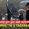 Meteoroloji gün gün saat vererek uyardı: Gök gürültülü sağanak yağış