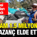 Tanesi 3 liradan topladı, Toplam 1.5 milyon lira kazanç elde etti: Ev peşinatını ödedi