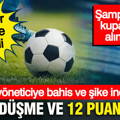 Bahis oynayan yöneticiler TFF'ye bildirildi: Küme düşme ve puan silme geliyor, kupa geri alınabilir
