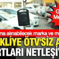 Emekliye ÖTV'siz araç şartları netleşiyor... Gözler Meclis'te: İşte kapsama alınabilecek marka ve modeller