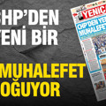 Yeniçağ Gazetesi: 'CHP'DEN YENİ BİR ANA MUHALEFET DOĞUYOR'