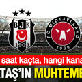 Beşiktaş'ın Midtjylland maçı muhtemel 11'i