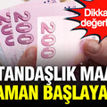 Vatandaşlık maaşı ne zaman başlayacak? Milyonların beklediği uygulama yine gündemde