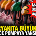 Akaryakıta bu gece dev zam: Motorin 80 liraya dayandı