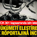 Hükümeti eleştiren sokak röportajına inceleme: TCK 301 kapsamında izin istendi