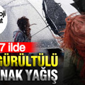 Meteoroloji saat saat uyardı: 47 ilde gök gürültülü sağanak yağış