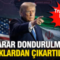 Trump'tan İran'a yeni rest: "Gemilere verilen zarar dondurulmuş varlıklardan karşılanacak"