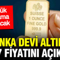 2027 yılı için altın açıklaması: ABD’li WisdomTree rakam verdi