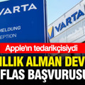 Apple’ın tedarikçisiydi: 139 yıllık Alman devi Varta'dan iflas başvurusu