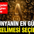 Dünyanın en güzel kelimesi seçildi: İşte Türkçeden listeye giren kelime
