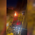 Küçükçekmece'de metruk binada korkutan yangın