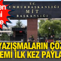 MİT'ten tarihi belge: Gizli yazışmaların çözülme yöntemi ilk kez paylaşıldı