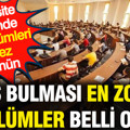 Üniversite tercihinde bazı bölümleri iki kez düşünün: İş bulması en zor bölümler belli oldu