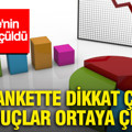Türkiye'nin nabzı ölçüldü: Son ankette dikkat çeken sonuçlar ortaya çıktı