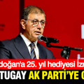 Erdoğan'a 25. yıl hediyesi İzmir: Cemil Tugay AK Parti'ye geçiyor
