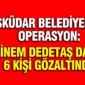Üsküdar Belediyesi'ne operasyon: Sinem Dedetaş gözaltına alındı