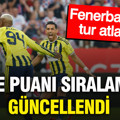 Fenerbahçe'nin tur atlamasının ardından UEFA ülke puanı sıralaması güncellendi