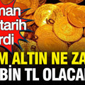 Sefer Şener altında tarih verdi: Gram altının ne zaman 7 bin lira olacağı belli oldu