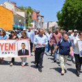 Uşak Banaz'da CHP'den toplu istifa edenler Yeni Parti’ye katıldı