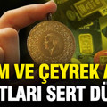 Altın fiyatları bugün ne kadar? Gram altın, çeyrek altın kaç TL oldu? (1 Ağustos 2026)
