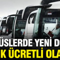 Şehirlerarası otobüslerde bir dönem sona eriyor: Artık ücretli olacak