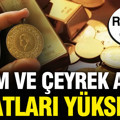 Altın fiyatları bugün ne kadar? Kapalıçarşı'da gram altın, çeyrek altın kaç TL oldu? (3 Ağustos 2026)