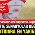 Son anket sonuçlarında AK Parti, YENİ Parti ve CHP'nin oy oranı ortaya çıktı: Dengeler değişecek