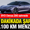 5 dakikada şarj oluyor, 1.100 km gidiyor: BYD Denza Z9S sahnede