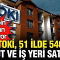700 bin liradan başlıyor: TOKİ 51 ilde 540 ev ve iş yeri satacak