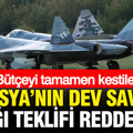 Rusya'nın dev savaş uçağı teklifi reddedildi: Bütçeyi tamamen kestiler