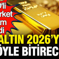 ABD’li dev şirket Gabelli altında rakam verdi: Altının 2026’yı nasıl bitireceği belli oldu
