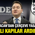 Ali Babacan'dan çerçeve yasa sitemi: Kapalı kapılar ardında...