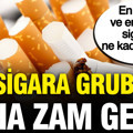 Bir sigara grubuna 2 ayda ikinci zam geldi: En ucuz sigara ne kadar oldu?