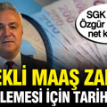 SGK uzmanı Özgür Erdursun emekli maaş zammı düzenlemesi için tarih verdi
