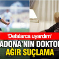 Maradona'nın son sözleri ortaya çıktı: Hiçbir şey istemiyorum, artık yeter