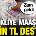 Emekliye maaşa bir ilimizde ek 8 bin TL destek: Zam geldi