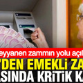 Anayasa Mahkemesi, emekli zammı davasında kritik karar aldı: Seyyanen zammın yolu açıldı