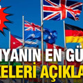 Dünyanın en güçlü ülkeleri belli oldu: Türkiye bakın kaçıncı sırada