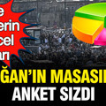 Erdoğan’ın masasındaki özel anket sızdı: İşte partilerin son oy oranları