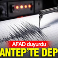 Gaziantep'te 4.5 büyüklüğünde deprem
