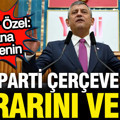 YENİ Parti çerçeve yasa kararını verdi: Özgür Özel 'Bana güvenin' dedi