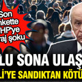 Çözüm sürecinde mutlu sona ulaşan Bahçeli'ye sandıktan kötü haber