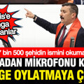 Selçuk Türkoğlu'nun konuşması Meclis'e damga vurdu: 7 bin 500 şehidin adını okudu
