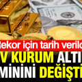 Dev kurum altın tahminini değiştirdi: Rekor için tarih verdi