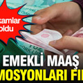 Emekli maaş promosyonları fırladı: Yeni rakamlar belli oldu
